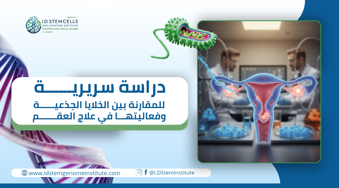  دراسة سريرية للمقارنة بين الخلايا الجذعية وفعاليتها في علاج العقم